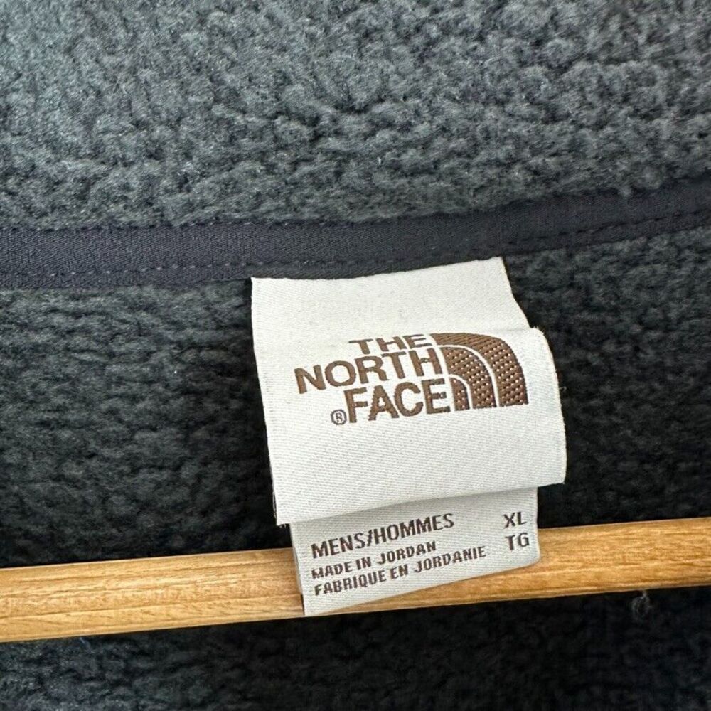 The North Face‎ Mens Dark Gray Fleece Vest Size XL Full zip - Picture 4 of 10
